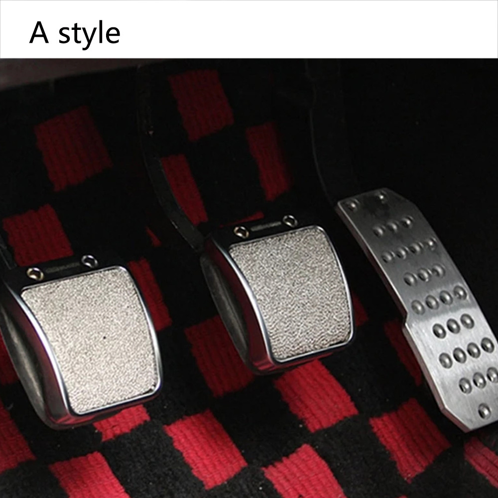 New Racing Mugen Pedals Car Foot Rest Accelerator Pedals Brake Pedal Clutch Pedals for Honda Accord Civic CRX Del Sol
