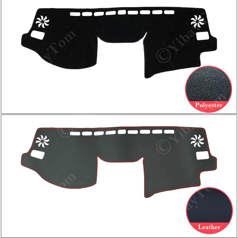 For Subaru Forester XV 2013 ~ 2018 Anti-Slip Leather Mat Dashboard Cover Carpet Sunshade Dashmat Car Accessories SG SH 2016 2017