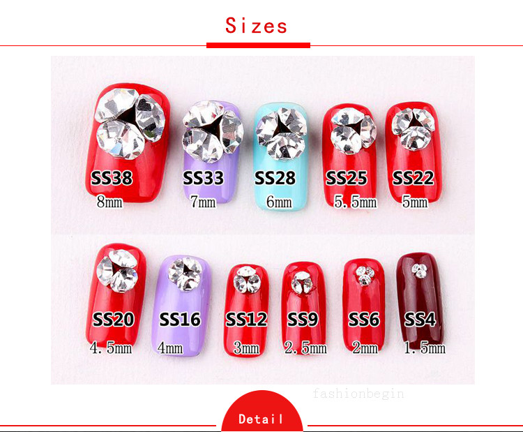 144p ss16 4mm Point foiled Back czech Crystal Rhinestones diamante jewels faceted Glass strass chatons stone Nail Art Gems beads