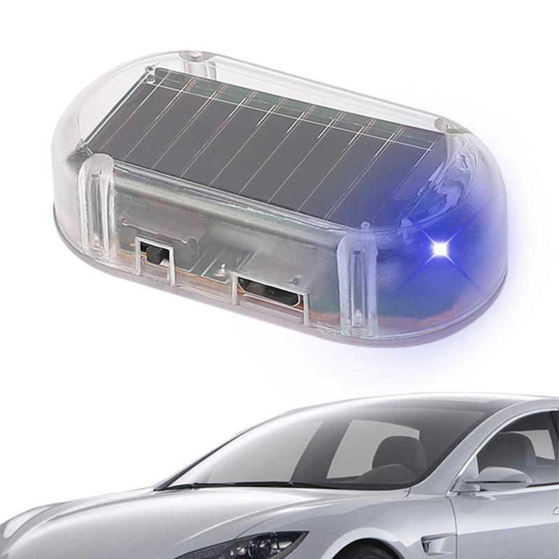 Dummy Alarm Warning Anti-Theft LED Flashing Car Security Light Universal Dummy Car Alarm Light Anti Theft Device
