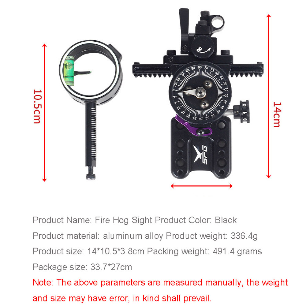 Firehog Aiming Set 4x/6X/8 Lens Cross Sight CoreAdapter Composite Pulley Bow Quick Adjust Micro Single Pin Sights Hunting Access
