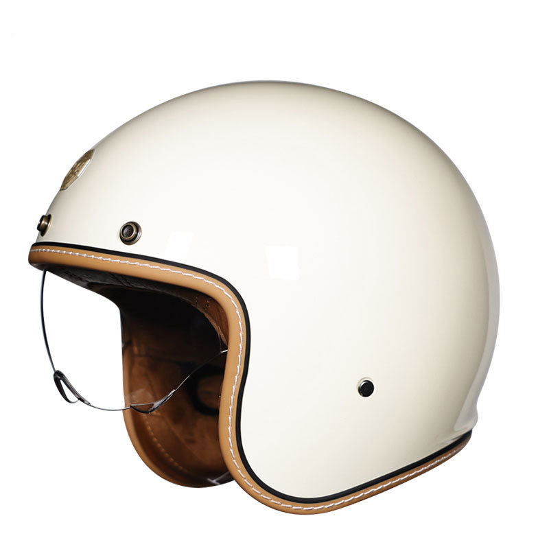 Vega Vintage Motorcycle Helmet for Men Women Classic Retro Open Face Design Lightweight UNISEX HARLEY for Motorbike Cruiser