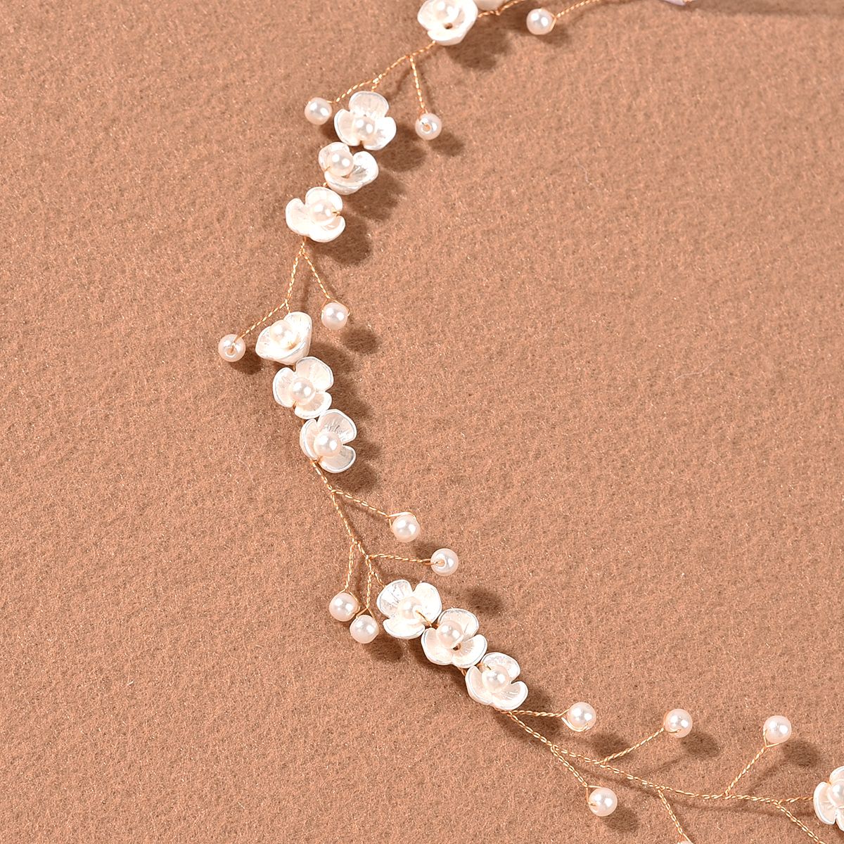 Pearl Rhinestone Women Headband Wedding Hair Accessories For Women Bride Tiara Headband Hair Jewelry Silver Color Hairband Gifts
