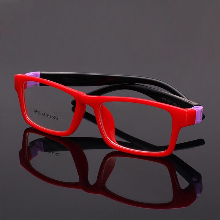 Cute Rubber Leg Kids Animal Detachable Eyeglasses Optical Glasses Frames Eyewear for Children No Screw Safe Myopia Lense 8818