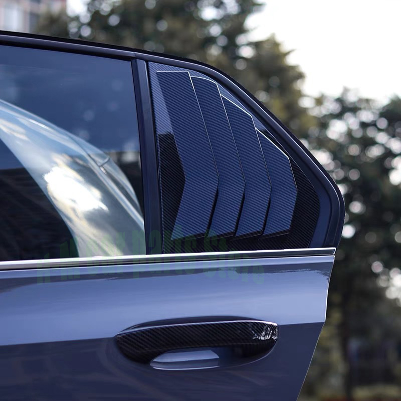 Car Rear Window Shutter Cover Trim For Volkswagen VW Golf 8 MK8 GTI GTD R Car rear Window Louver Trim 2PCS