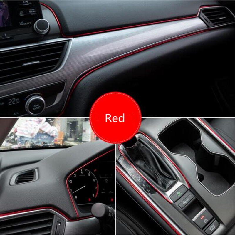 5m Car Grille Interior Exterior Mouldings Trim Decorative Strip Line For Volvo S40 S60 S70 S80 S90 V40 V60 V90 XC60 XC70 XC90