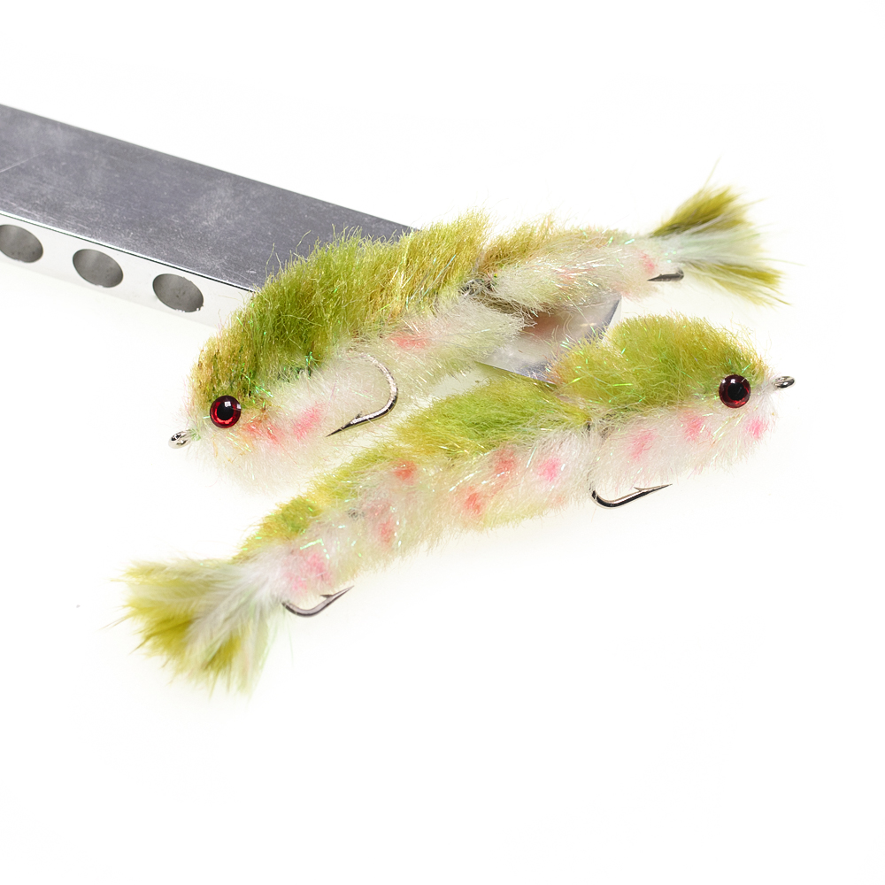 ICERIO Chocklett's Finesse Game Changer Articulated Fish Spine Fly Rainbow Trout Streamer Fishing Fly Lures