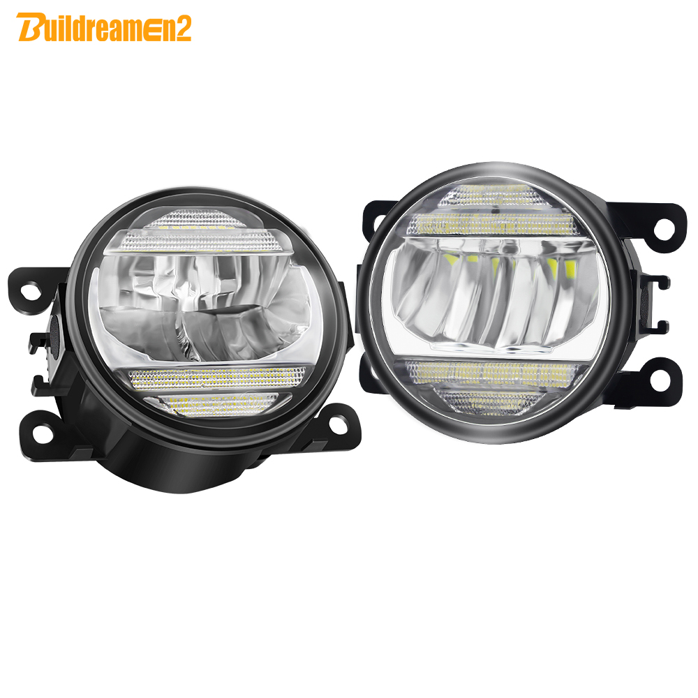 2IN1 Car LED Fog Light Assembly DRL Daytime Running Lamp 30W 8000LM For Citroen C3 C4 C5 C6 DS3 DS4 DS5 Jumpy Xsara C-Crosser