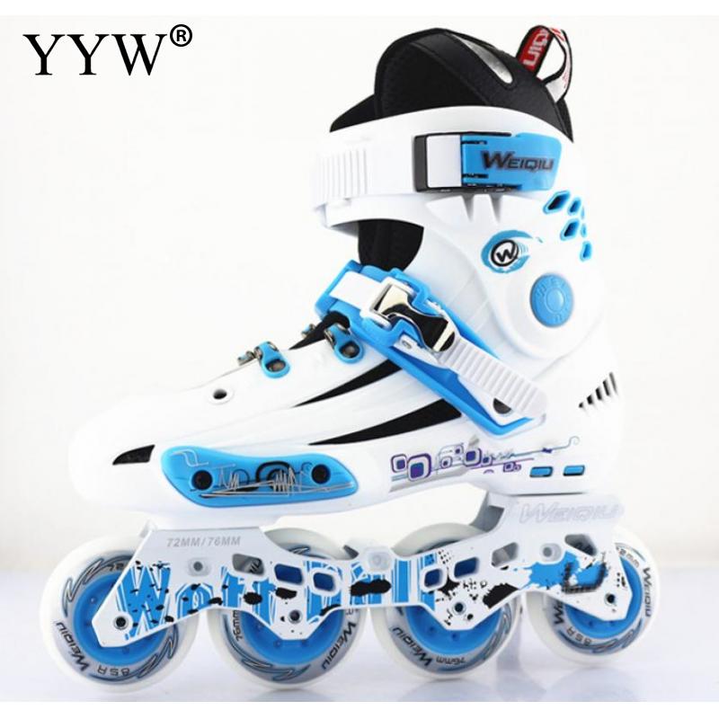 1PC White Green Inline Roller Skates Wheels 90A Freestyle Durable Tire 72mm 76mm 80mm Roller Skate Seba Replace Blading Wheel