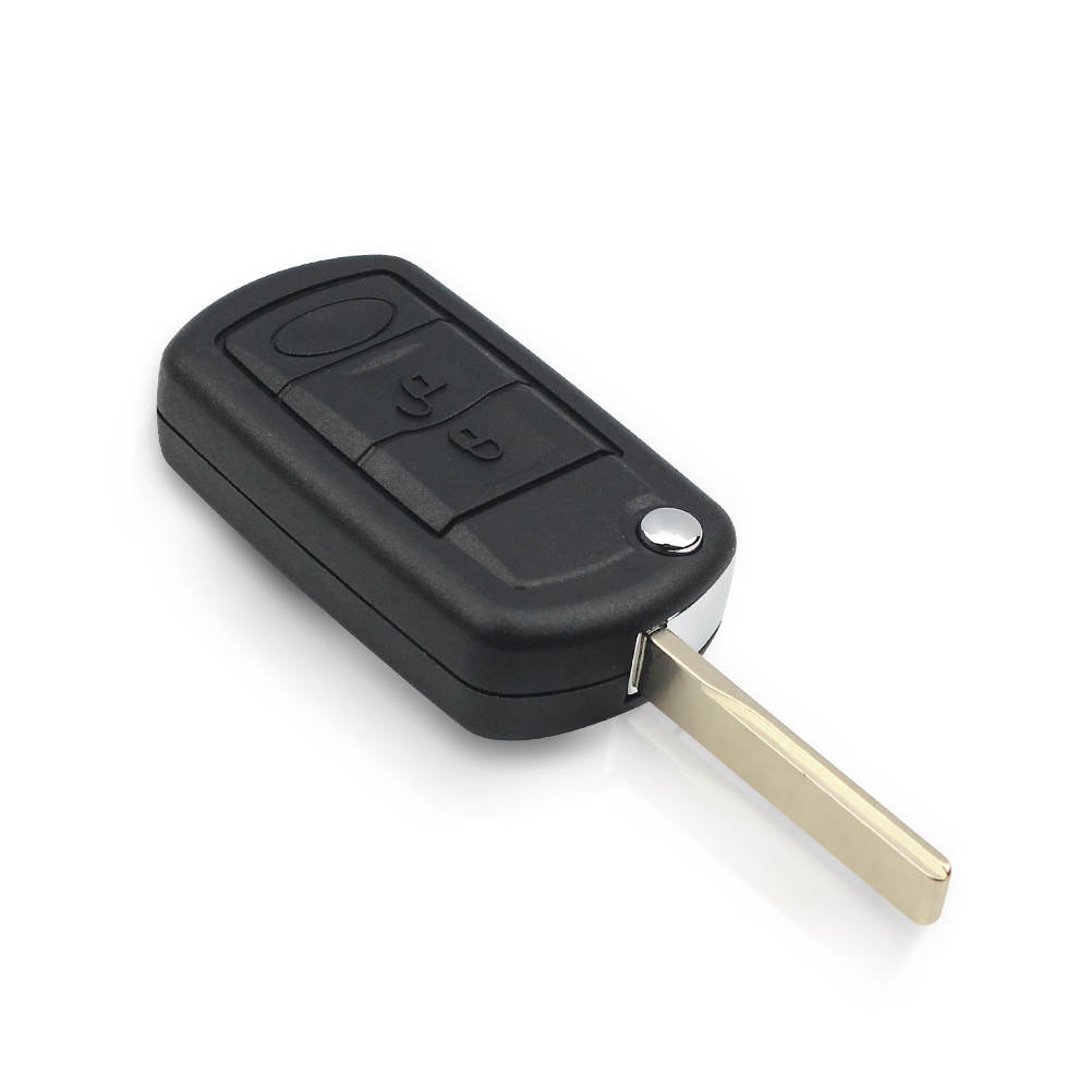 KEYYOU Replacement Shell 3 Buttons Remote Flip Key Case for LAND ROVER Range Rover Sport LR3 Discovery HU92 HU101 Car Styling