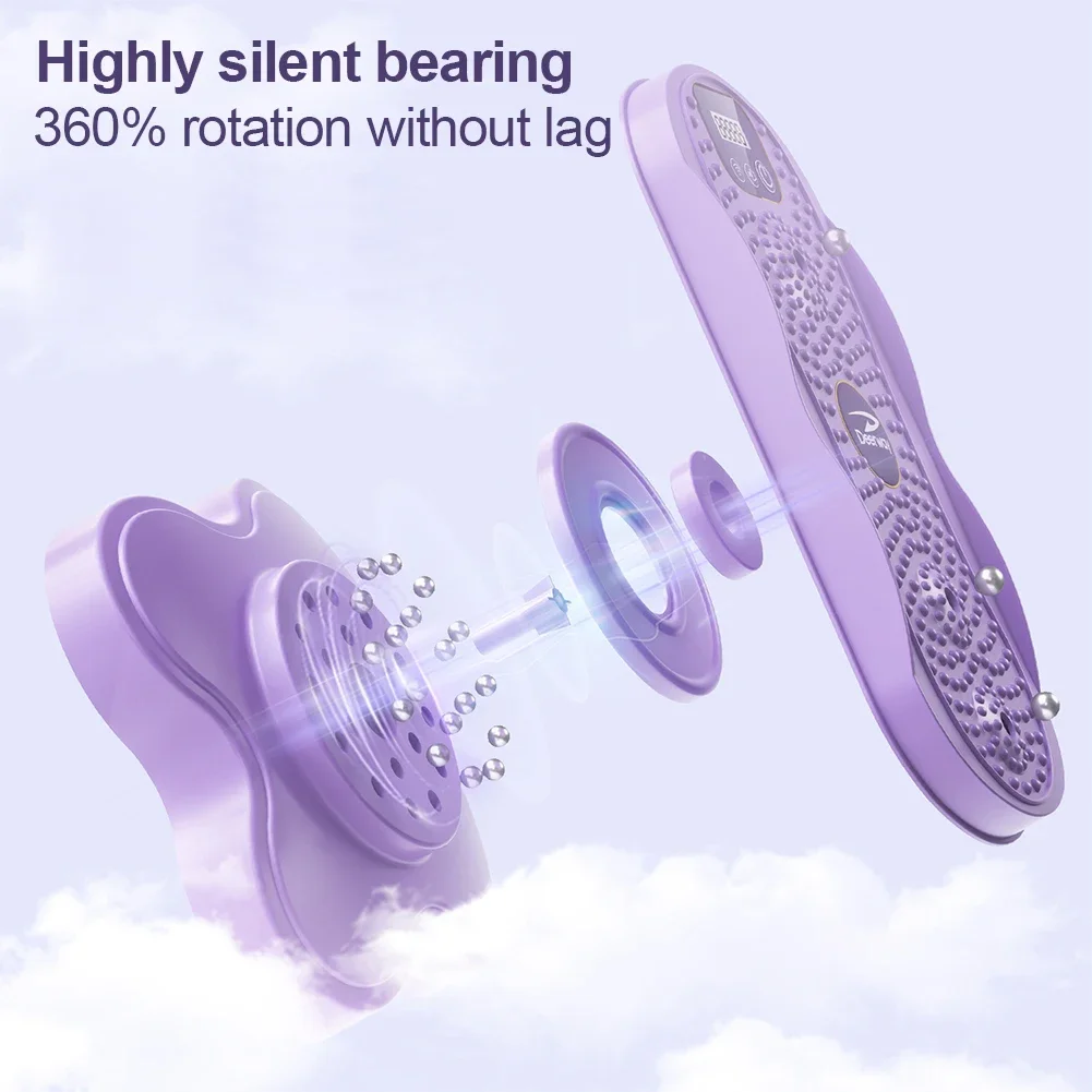 Waist Twisting Disc Split Type Rotatable Waist Exercise Twisting Boards Foot Massage Portable Lose Weight for Muscle Relaxation