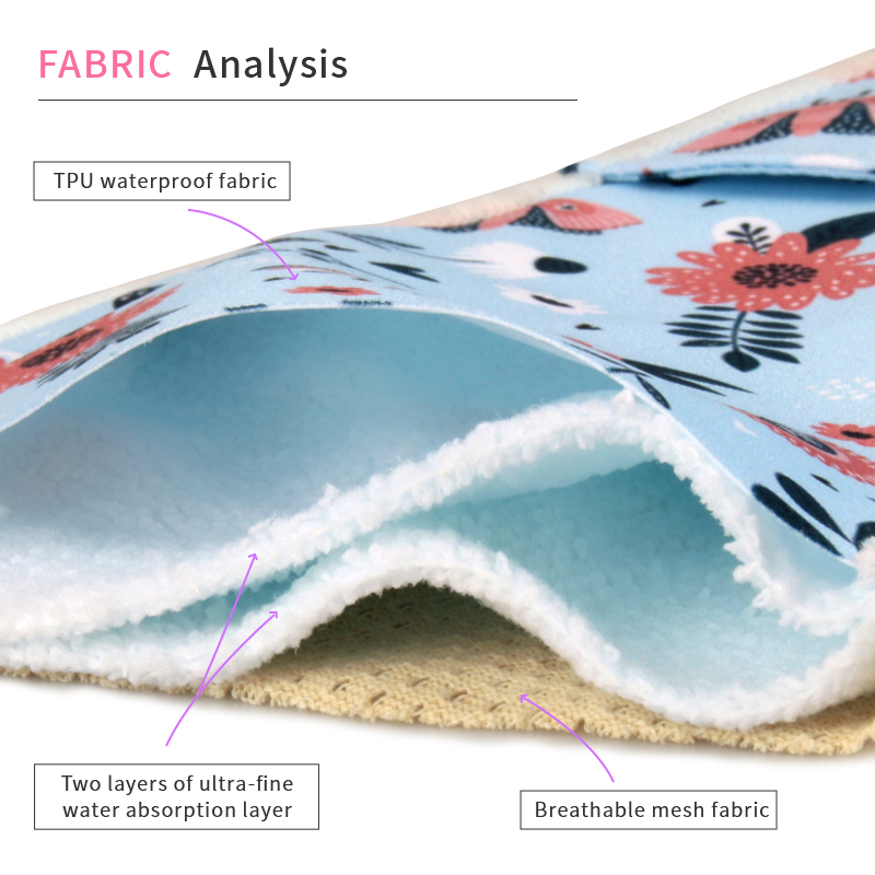 AIO Reusable Menstrual Pads for Monthly Gaskets Women's Panties Washable Sanitary Napkin Female Hygiene Daily Towels Personal