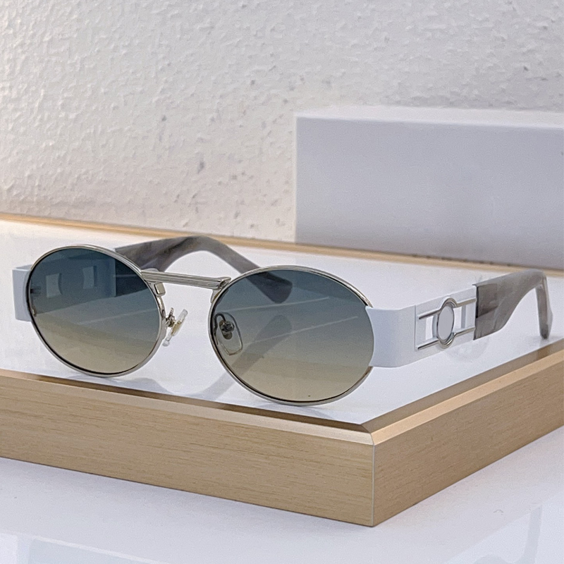 designer men women famous brand 2264 round uv400 protect sunglasses outdoor retro eyewear original quality womens mens eyeglasses come with case
