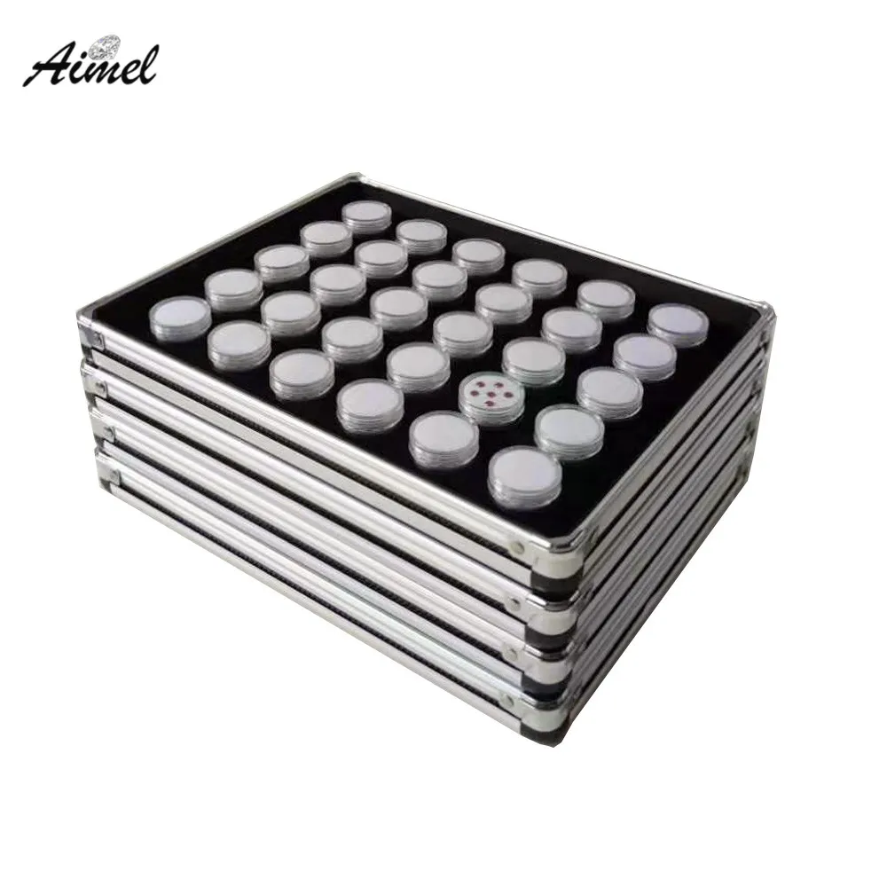 30/20/12 Cells Loose Diamond Display Tray Gemstone Storage Box Necklace Earring Jewelry Organizer Gems Packaging Box