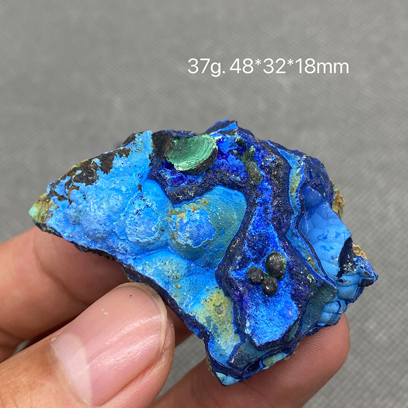 100% Natural beautiful Azurite and Malachite symbiotic mineral specimen crystal Stones and crystals Healing crystal