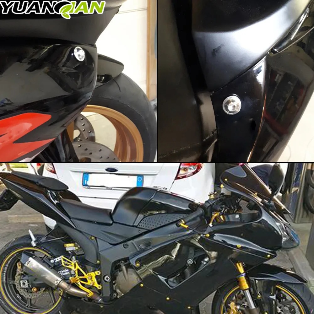 M6 M5 Fairing Bolts Kit Bodywork Fasteners Screws Nut FOR SUZUKI GSF650 BANDIT 600S GSR400 GSR600 GSR750 HAYABUSA Integra 750