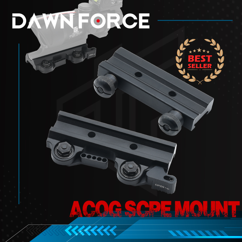 TA31 ACOG Scopes Mount LaRue Type Tactical QD Mount LT100 and TA51 Flattop Thumbscrew Mounts