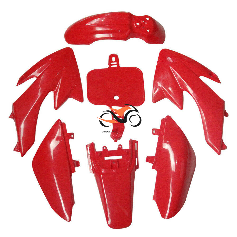 Various Colors Plastic Fairing Set Fairing Body Kit Plastic Mudguard For Honda XR50 CRF50 50/70/90/110/125CC Pit Dirt Bike