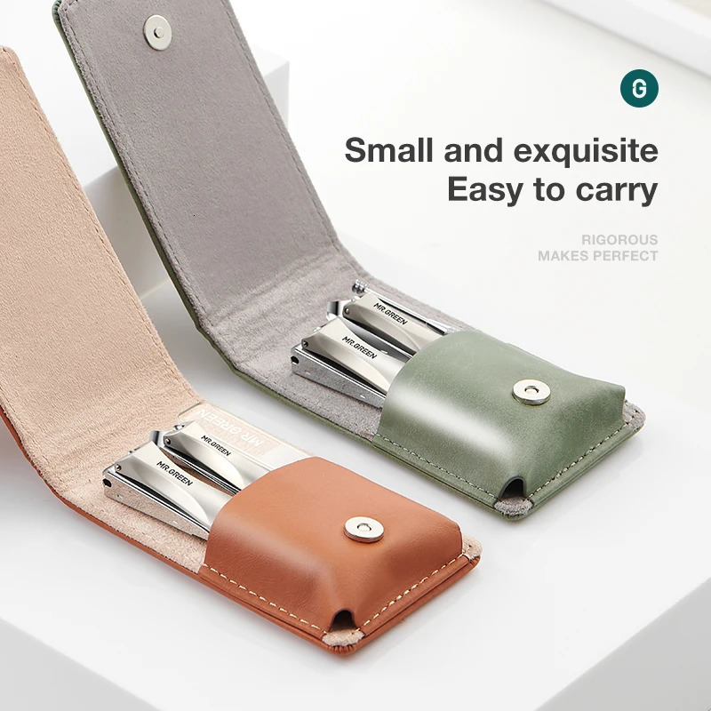 MR.GREEN Manicure Set Grade Scissors Stainless Nail Clippers Tool Pedicure Set Home Portable Travel Kit Nail Scissor 240621
