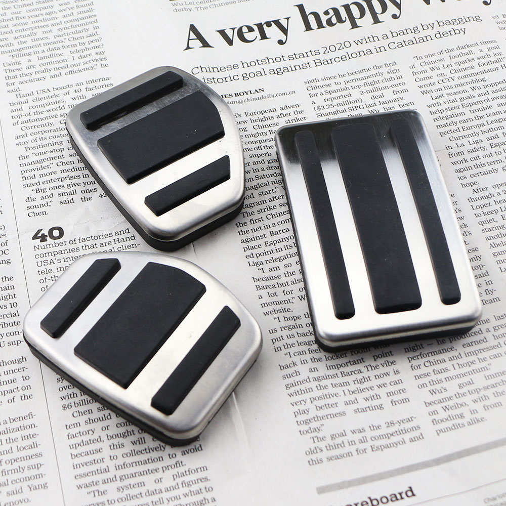 Car Pedals Accelerator Clutch Brake Pedal Cover for Peugeot 508 for Citroen C5 2012-2014 C6 AT MT Accessories