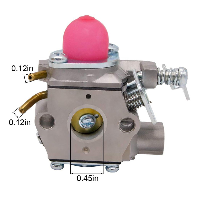 Weed Eater PE550Carburetor for Poulan GE21 PP135 Gas Edger Trimmer Carburetor for Walbro WT-630 WT-308 530071634 530069654