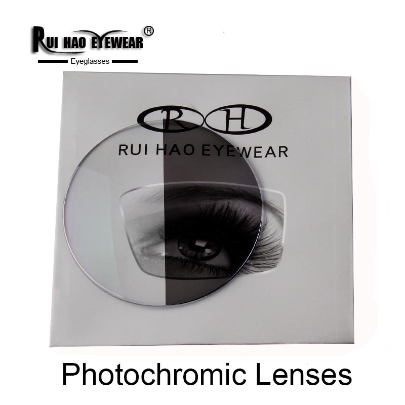 Hyperopia Photochromic Lenses Grey or Brown Photochromic Sunglasses Lens Discolor Presbyopia Eyeglasses Resin Lens