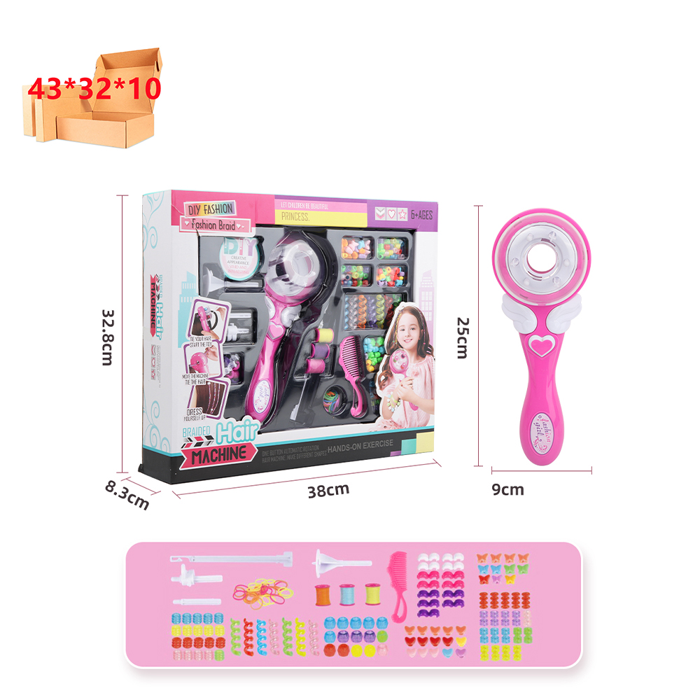 Electric Automatic Hair Braider DIY Braiding Hairstyle Tools Twist Braider Machine Hair Braid Weave Toys For Girl Child Gifts