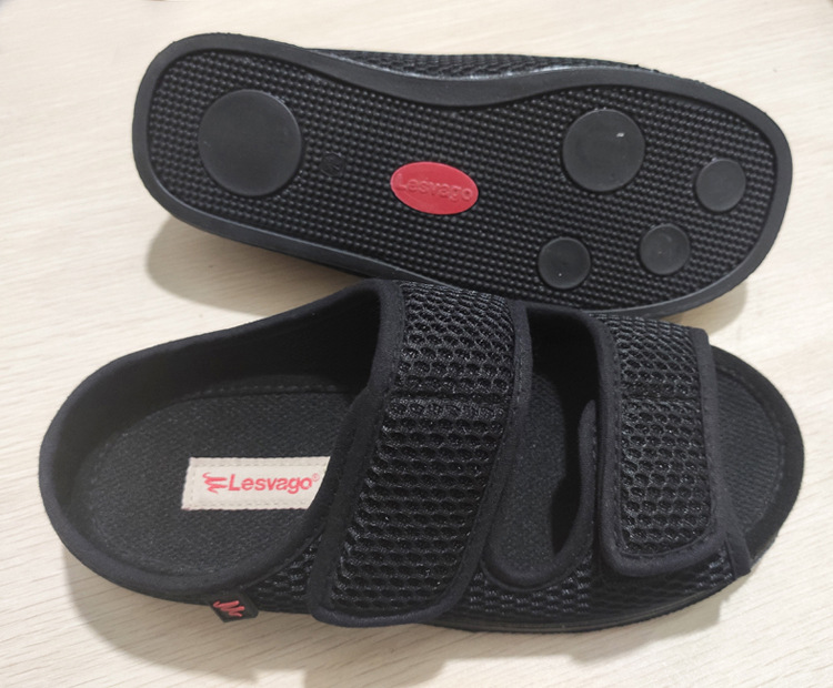 Adjustable Elderly Widened Shoes Pregnant Diabetes Patient Feet Swelling Thumb Valgus Deformity Bigfoot Shoes Breathable Unisex