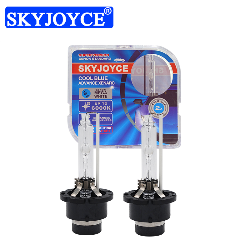 SKYJOYCE 2PCS D3S D4S D1S D2S 66140 66240 66340 66440 66548 55W D1S Xenon HID Bulb Lamps Car Headlight 35W D2S 6000K 4300K 8000K