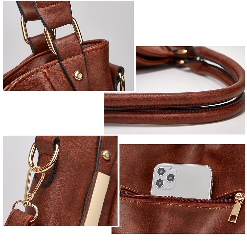 Women Bags Brand Designer Totes High Capacity Shoulder Bag Soft Leather Luxury Handbags For Ladies Hand Bags sac de luxe femme