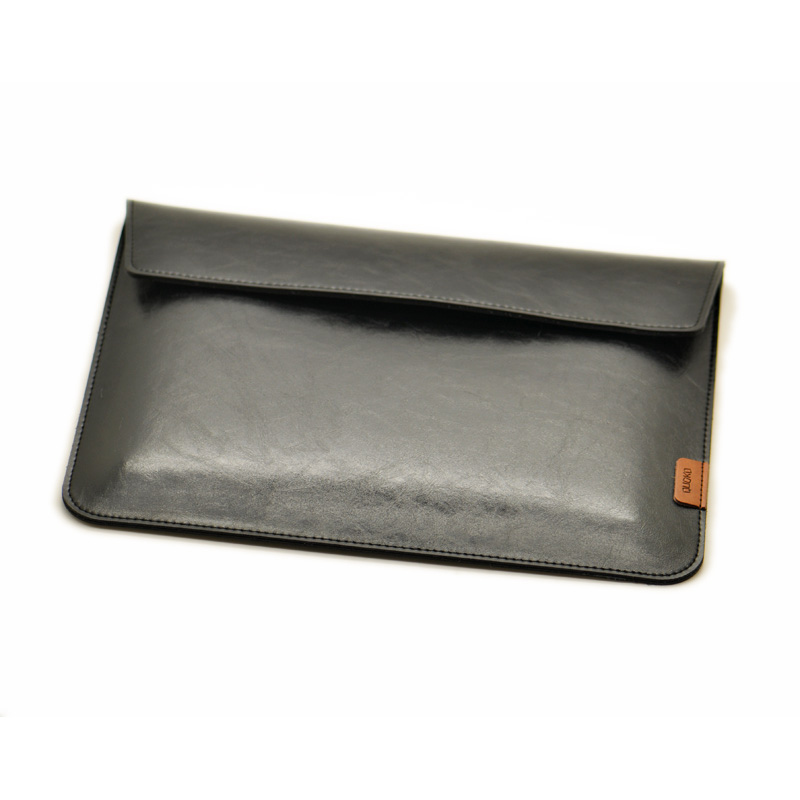 Transversal style of briefcase laptop sleeve pouch cover,microfiber leather laptop sleeve case for MacBook Pro 13/15 2016/2017