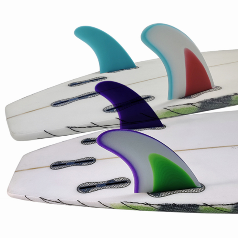 UPSURF FCS 2 Keel Twin Fins Surfing MR Twin Fins Set For Shortboard,Fish,Funboard Stabilizer Surfboard Fins Surf Twin Keels Fins