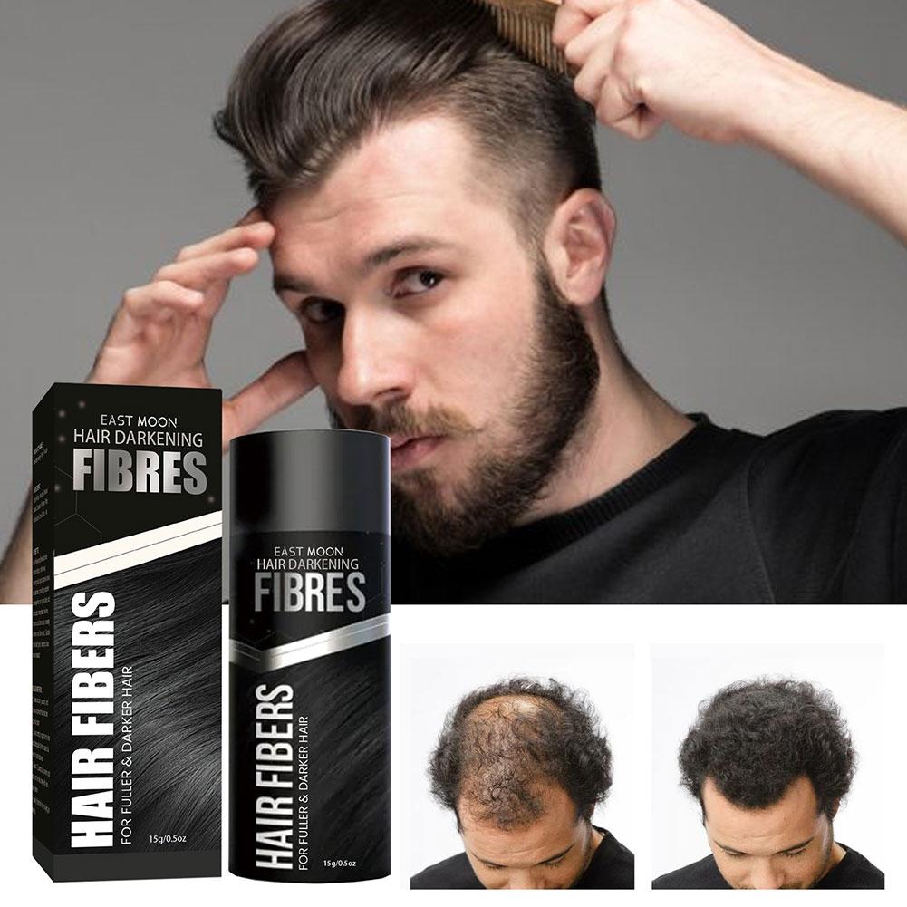 3 Color Hair Fibers Regrowth Powders Keratin Applicator Hair Building Fibers Spray Pump Products Beauty Health 15g