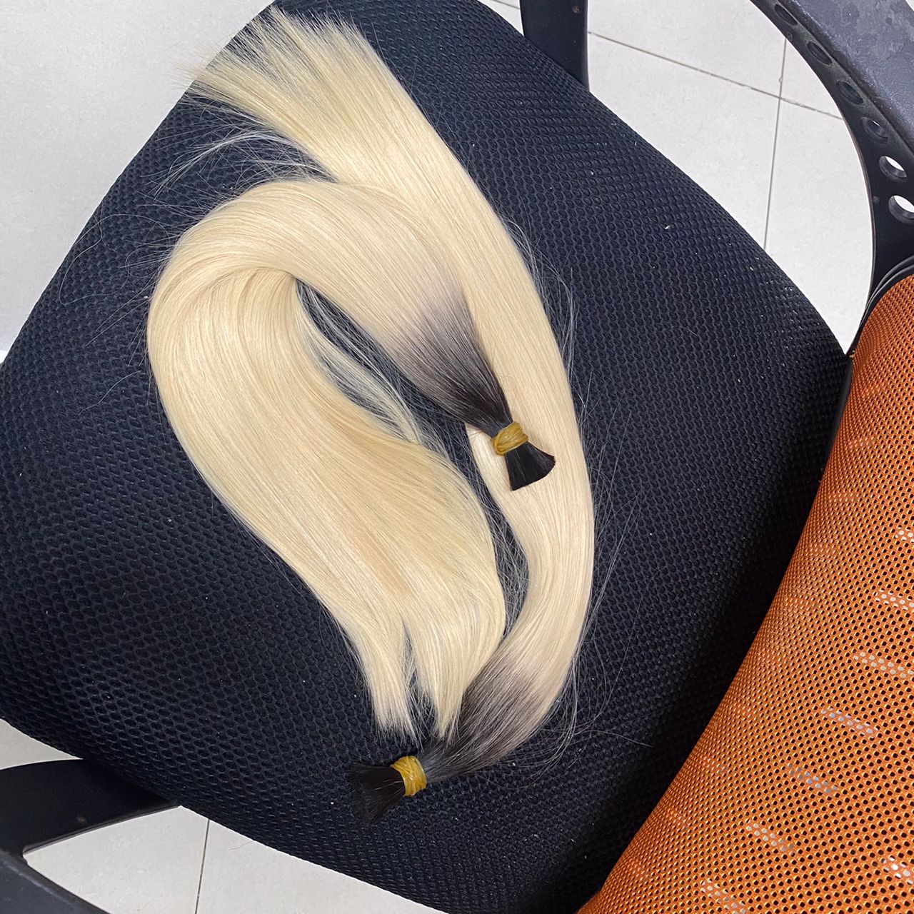 Wholesale Virgin Hair Extens Bulk Factory 12A Ombre Blonde Russian Cuticle Aligned Cabello Humano Natural Human Hair Extensions