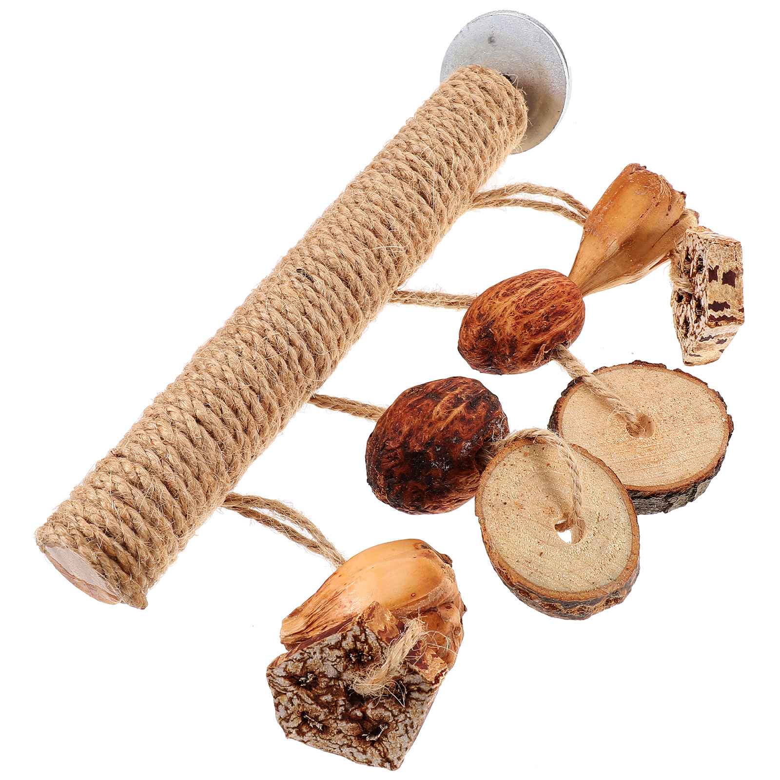 Parrot Toy Climbing Wood Branches Cage Bird Adventure Stand Wooden Toys Perches for Birdcage