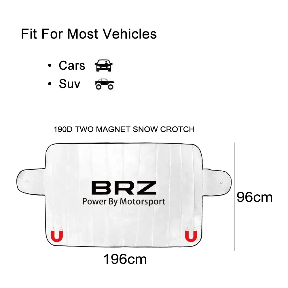 Car Windshield Sunshade Auto Accessories For Subaru Forester XV Outback Legacy Tribeca Levorg BRZ Crosstrek Exiga Ascent