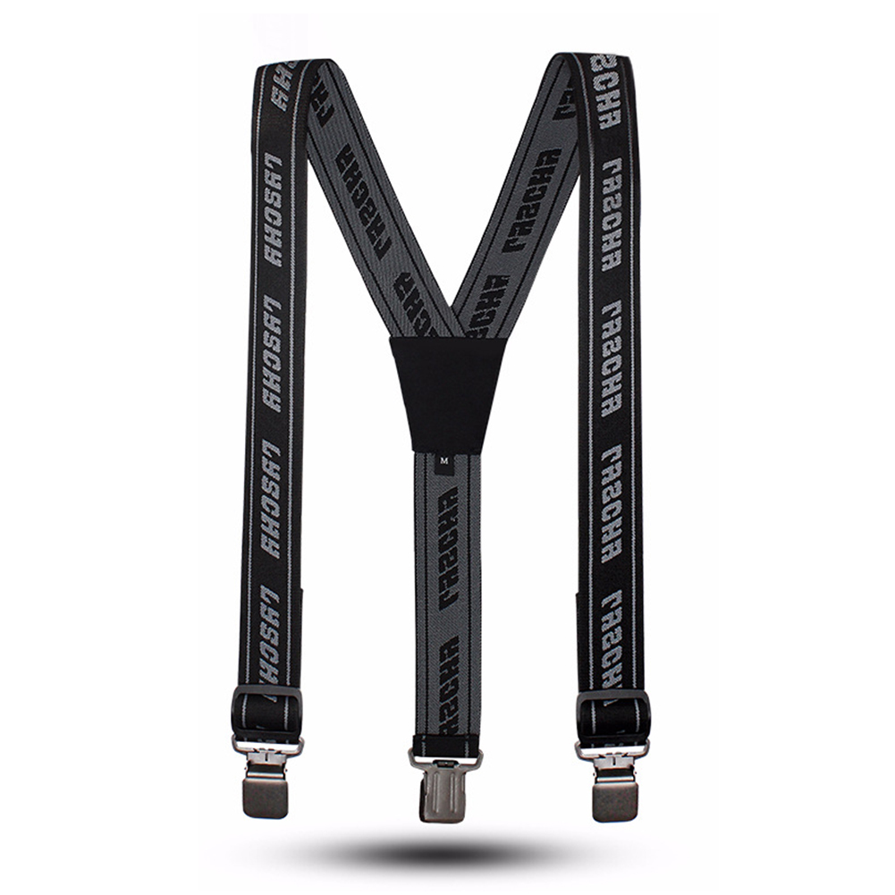 Motorcycle Y-back Riding Suspender Duty Braces Pant Suspenders Elastic Adjustable Straps For Motorbike Racing Pants Suspender
