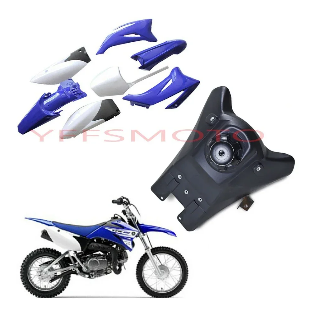 Blue Plastic Cover Fairing Kits TTR 110 Style Plastics Fairing for 110/125/140/150/160/200 cc Pit Bike Motorcycle Parts