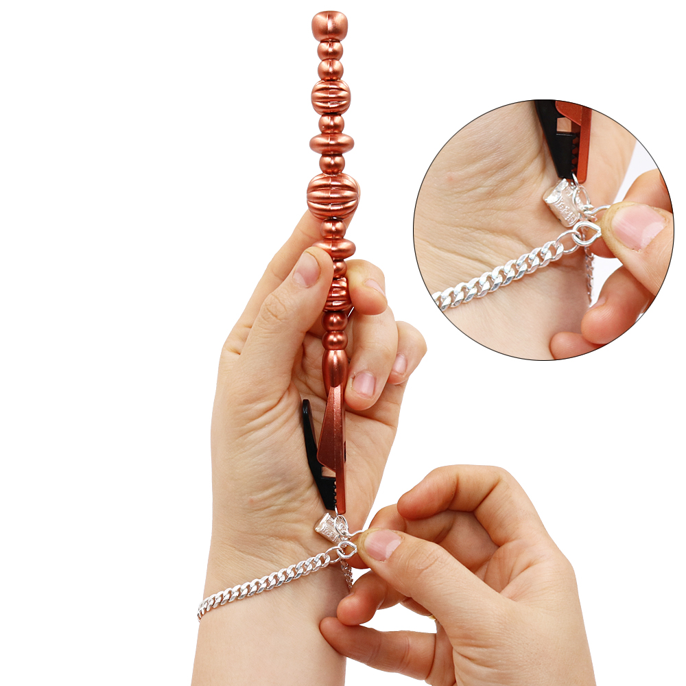 PHYHOO Bracelet Helper Buddy Jewelry Helper Fastening Aid Quickly Unfasten Bracelets/Watches for Woman-Portable