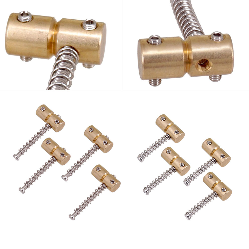 Electric Guitar Bass Bridge Saddles 4String Bass Bridge For Electric Guitar Guitar Parts Replacement High Quality
