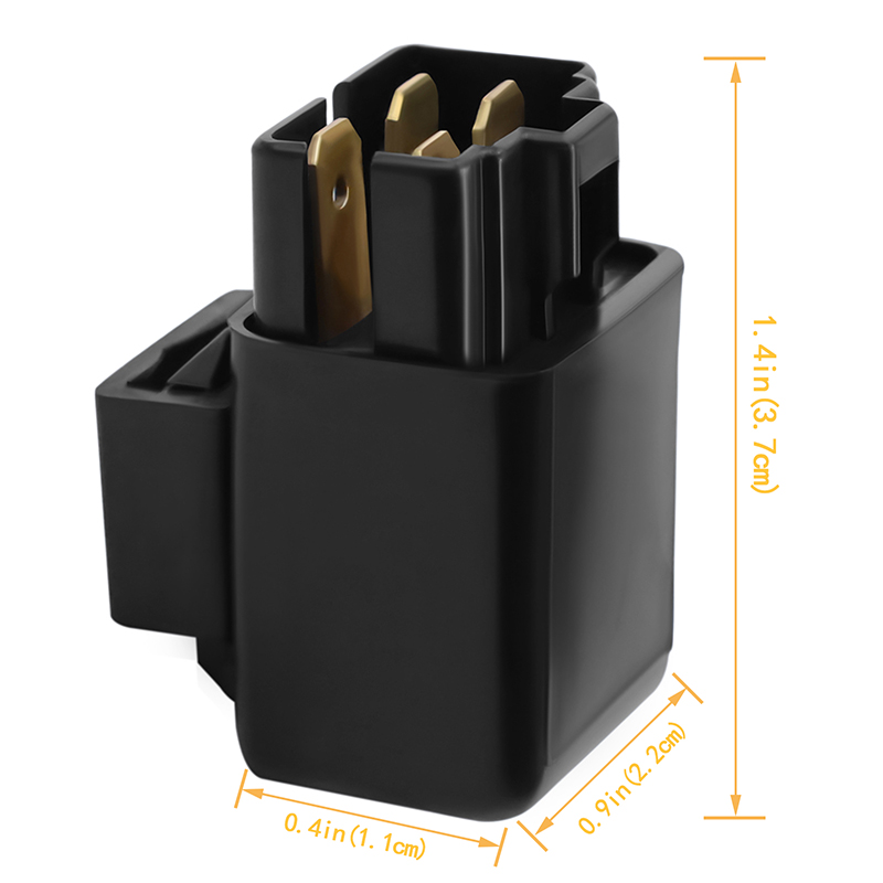 Cyleto Starter Solenoid Relay for Yamaha CE50 RZ50 TZM50 TZR50 WR125 VP125 VP250 TW200 BW200 BW350 YZF R125 R7 29U-81950-92-00