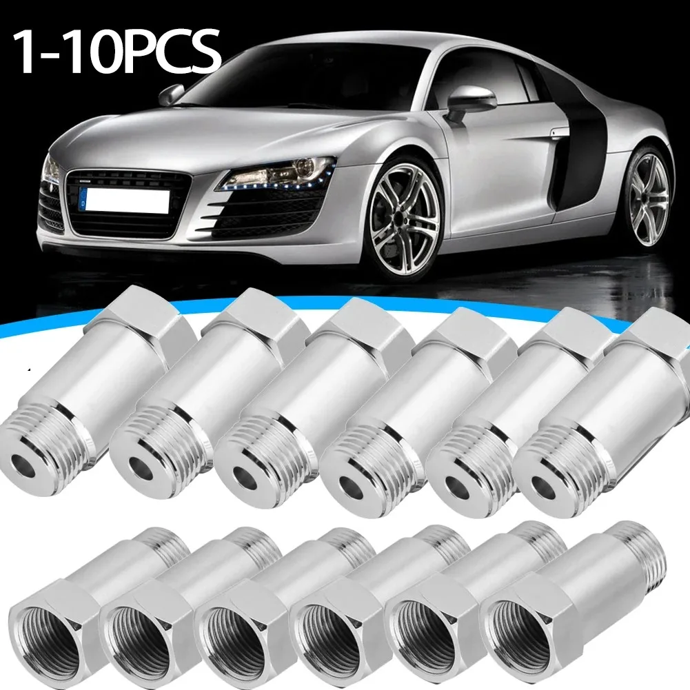 M18X1.5 Extender O2 Oxygen Sensor Spacer Car CEL Fix Check Engine Light Eliminator Adapter Converter 1-10pcs