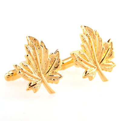 Trendy Clover Leaf Cufflink Cuff Link Free Shipping