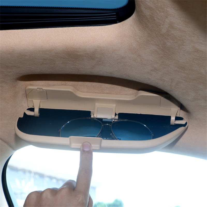 Car Glasses Sunglasses Sun Glass Holder Case Storage Box For Porsche Macan Cayenne Panamera