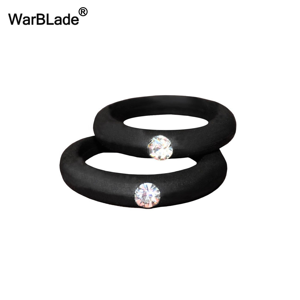 10pcs 5mm Size 4-9 Food Grade FDA Silicone Ring Hypoallergenic Crossfit Flexible Rubber Crystal Finger Rings with For Women Gift