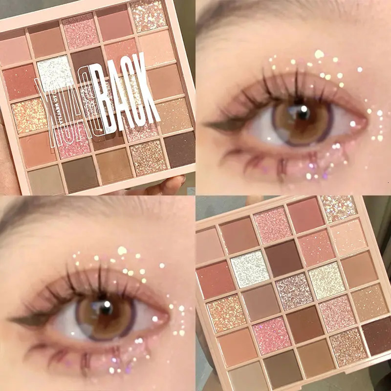 Cool Low Saturation Pure Wind 25 Color Eyeshadow Plate 2024 Pearl Matte Color Ins Affordable Makeup 240624