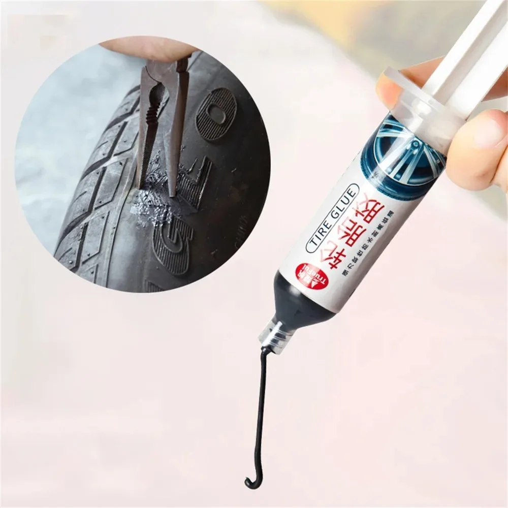 Tire Repair Glue Liquid Strong Rubber Non-corrosive Adhesive Instant Strong Bond Leather Attach Garage Tools Car Rubber Tire