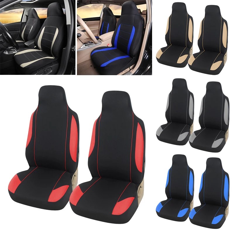Universal Car Seat Cover Protectors Bucket Seat Fit for Cars,Trucks SUVs,1pc or2pcs Hand Washable For Mazda MX-3 For fiat ducato