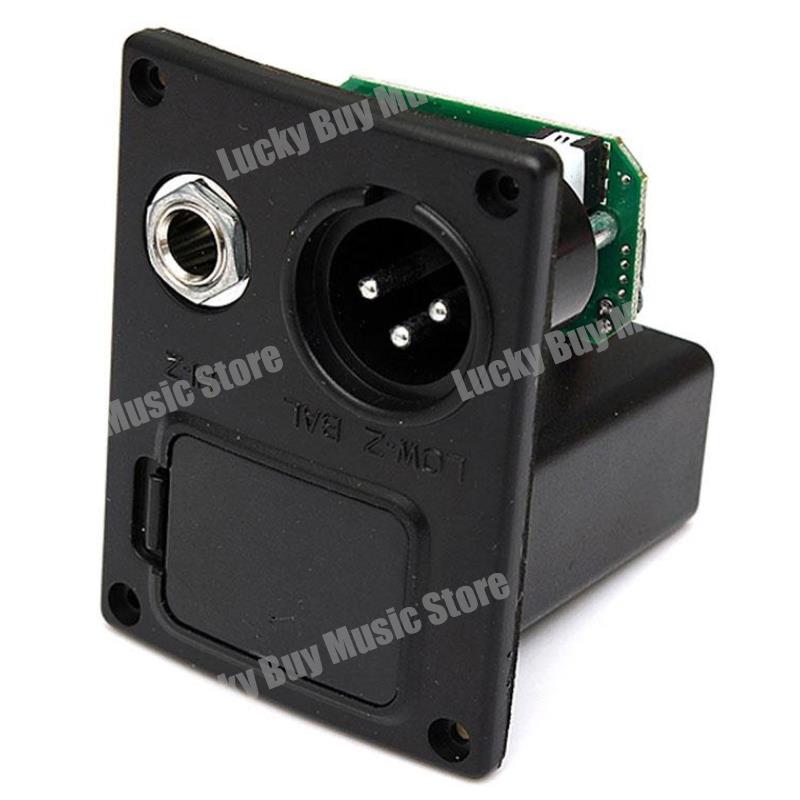 LC-5/4 5 Band Acoustic Guitar Preamp EQ Equalizer Pickup Tuner System with Micro Phone Pickup for Acoustic Guitar