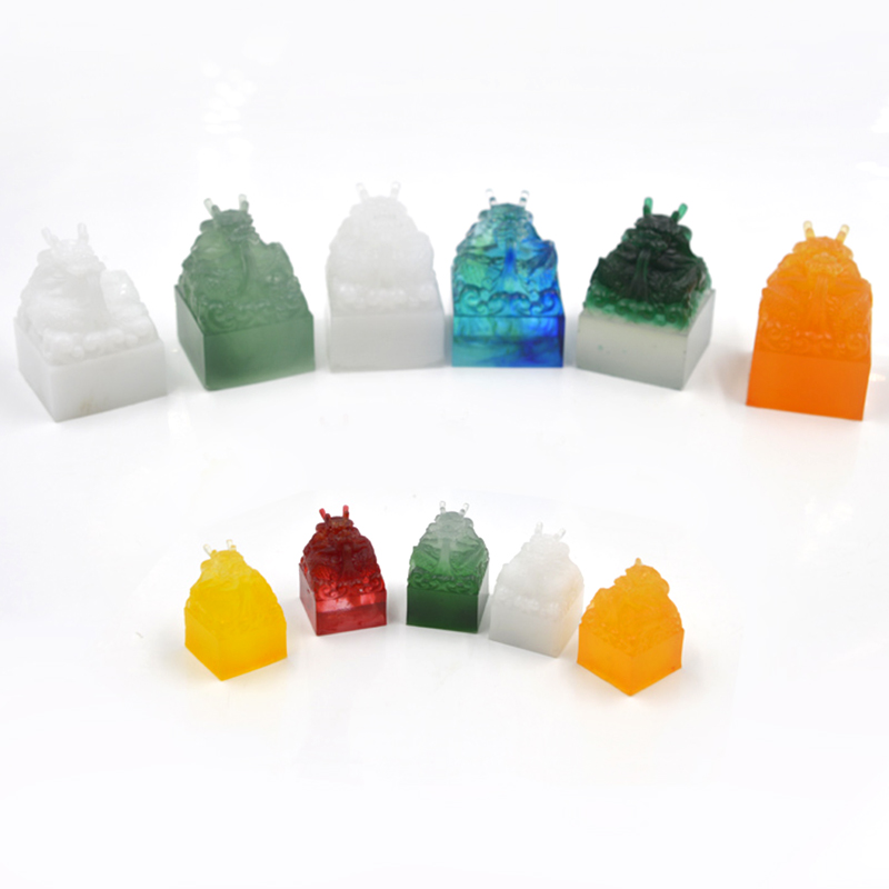 Imperial Jade Seal Molds Silicone Crafts Chinese Culture Style Moldes De Silicona Para Resina Epoxi